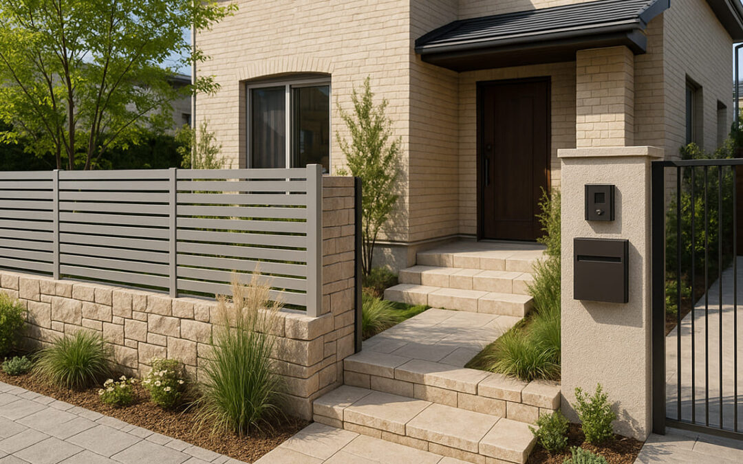 セミクローズ外構のメリット・デメリット 防犯対策など