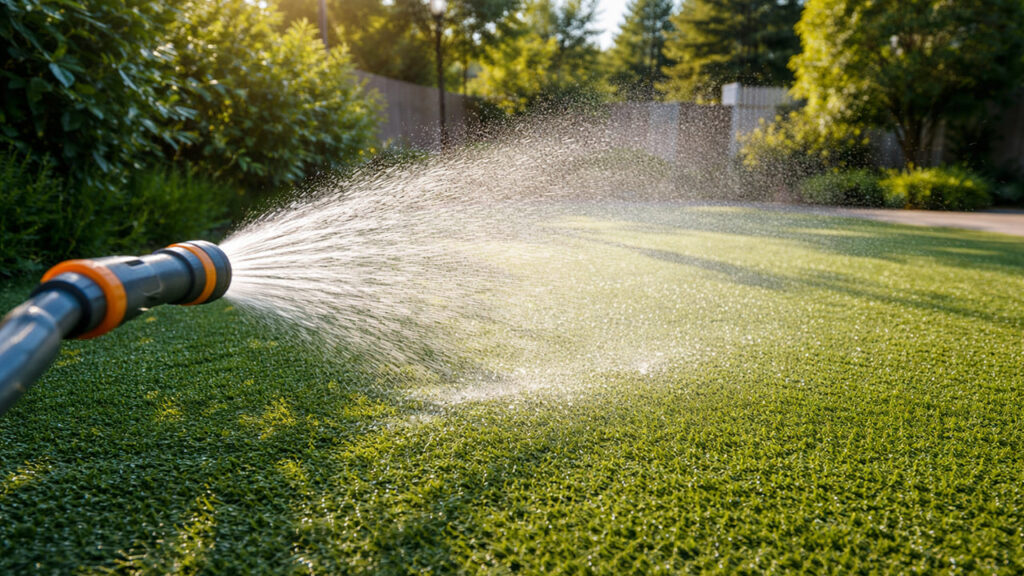おすすめ対策①：水撒きによる冷却