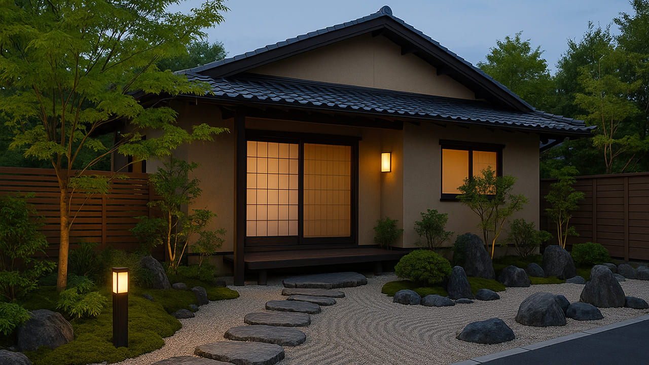 和風の外構でつくる、落ち着きと品格のある住まい