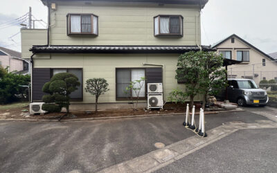 埼玉県さいたま市岩槻区 庭木剪定（キンギョバツバキ・サカキ・カシワ・ツゲなど）