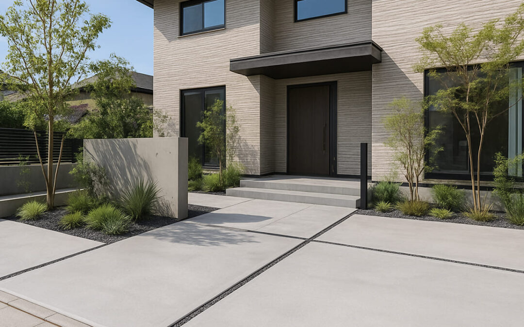 おしゃれな外構コンクリートで叶える理想の住まいづくり