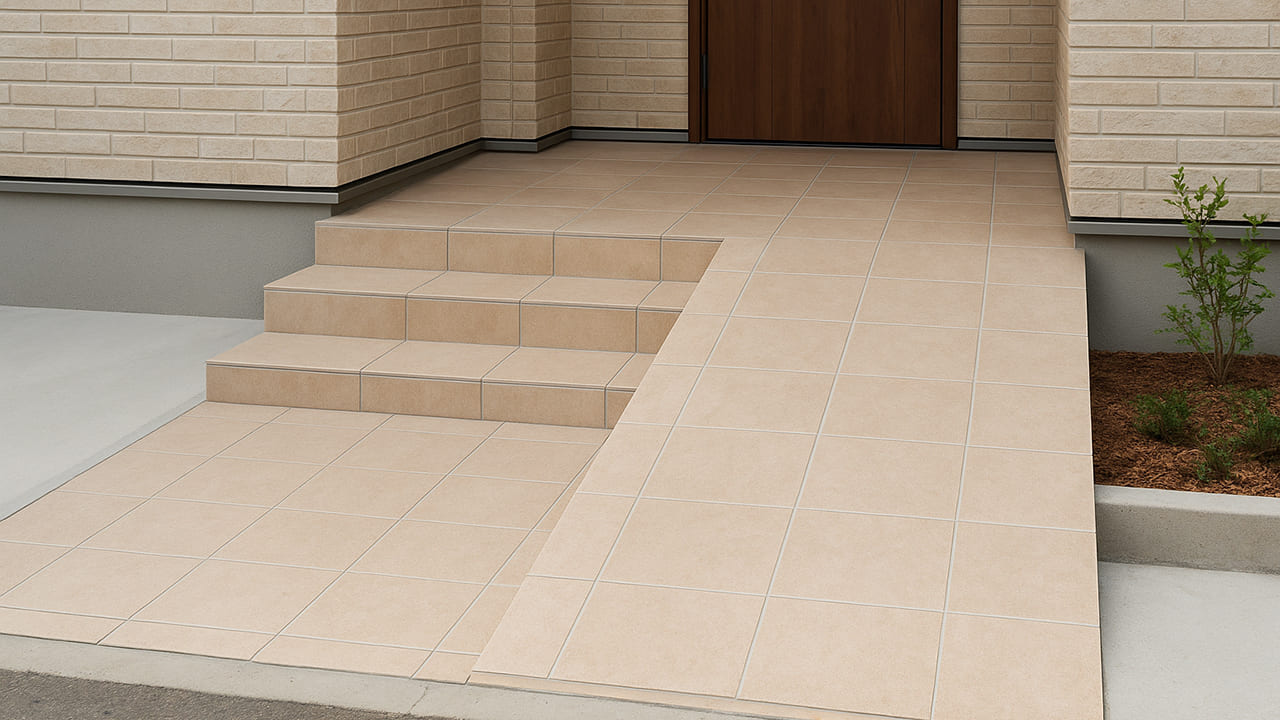 approach-step+slope-wheelchair
