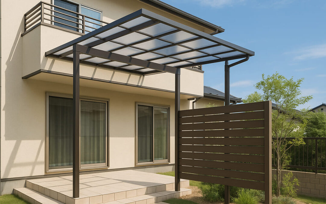 外構とベランダ・バルコニーの魅力的な関係性とは？屋根や目隠しで快適な空間づくりを