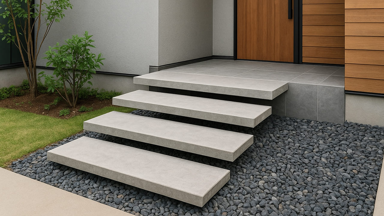 float-step-design