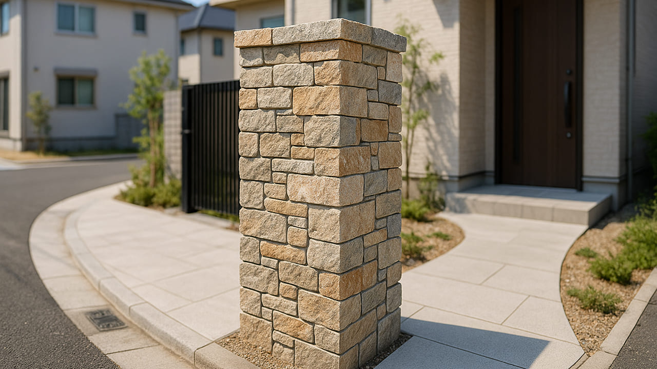 gatepost-corner-pillar
