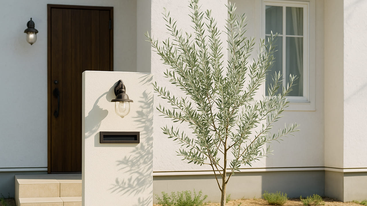 gatepost-olive