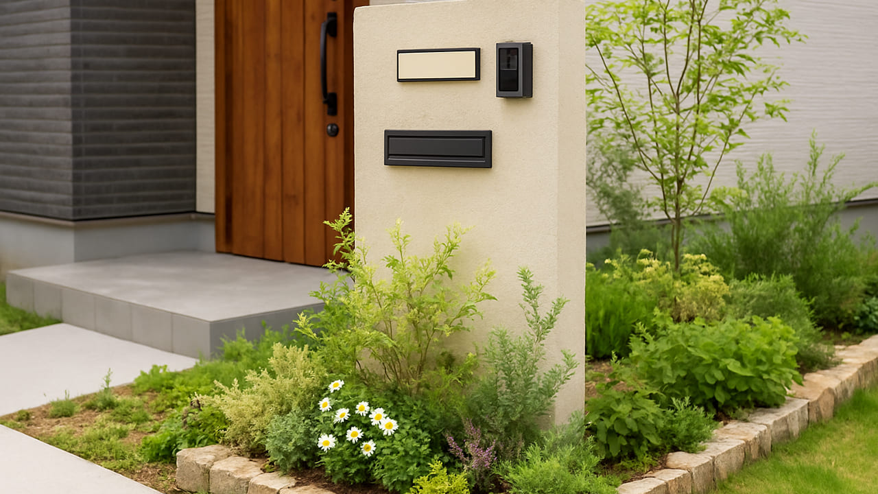 gatepost-shrub