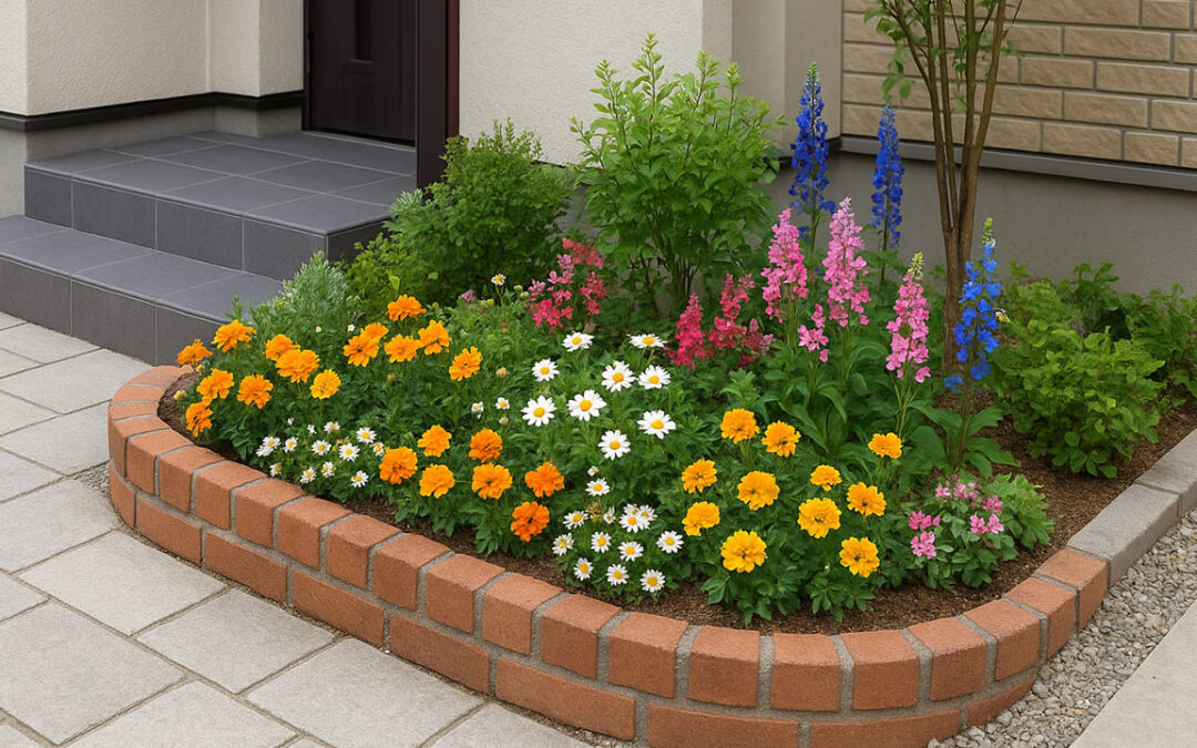 外構花壇でつくるおしゃれな庭｜DIY・ブロック・石・土選びから撤去や費用まで徹底解説