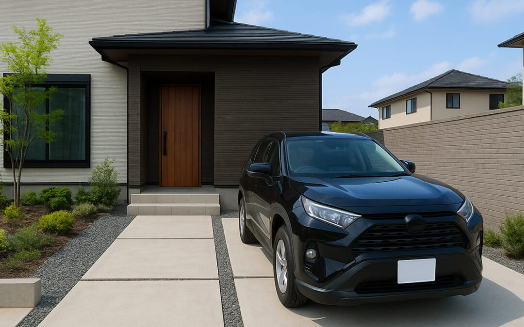 外構で前面駐車場の設計と施工で後悔しないためのポイント