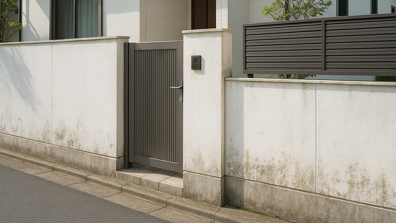 外構塗装で住まいを美しく守る|塀・壁・コンクリート・アルミ素材まで徹底解説