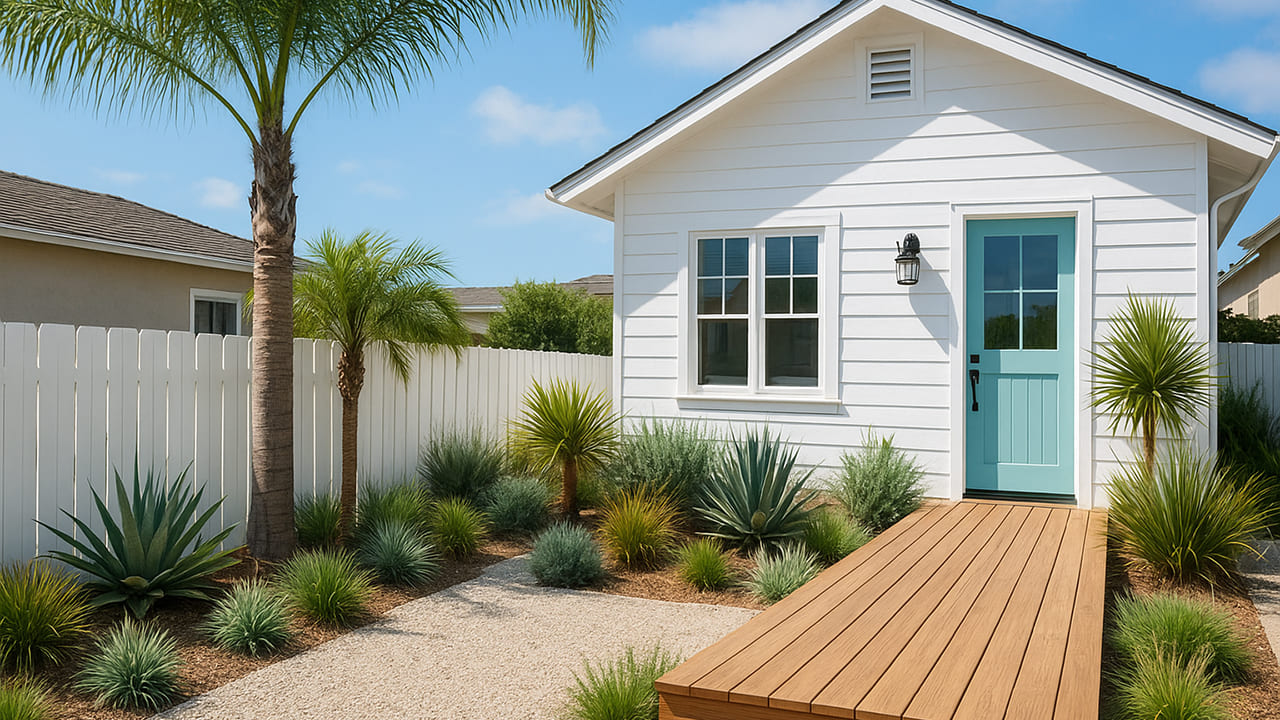 外構を「西海岸風」に|カリフォルニアスタイルの明るく開放的なデザインを実現する方法