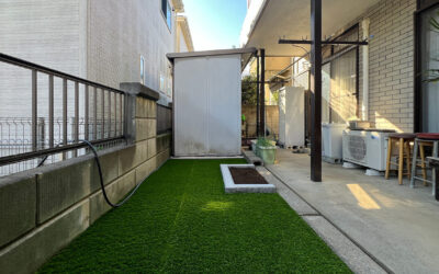 埼玉県さいたま市 外構工事 お庭に人工芝をリフォーム