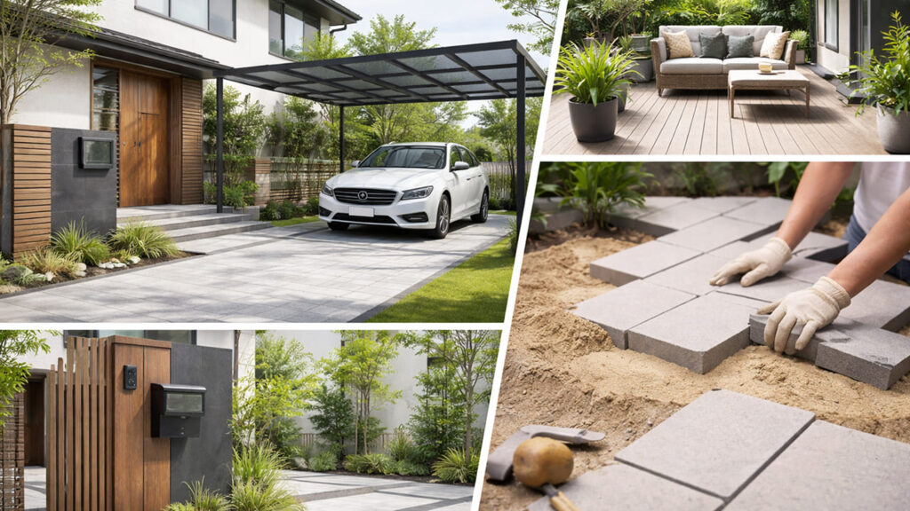 外構とは?種類・費用・デザイン・施工事例をプロが解説|越谷市の外構会社 河合造園