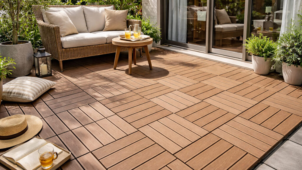 人工木（樹脂＋木粉）