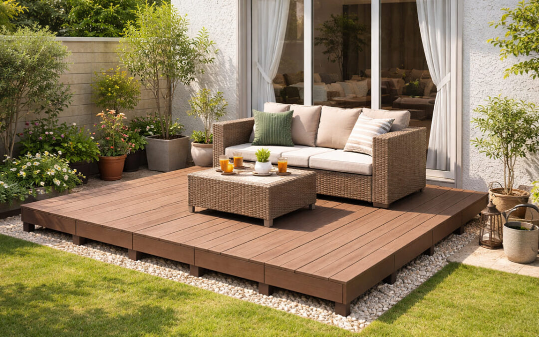 【ウッドデッキ 置くだけタイプ】失敗しない選び方とおすすめ種類｜腐らない人工木で長持ちする庭づくり