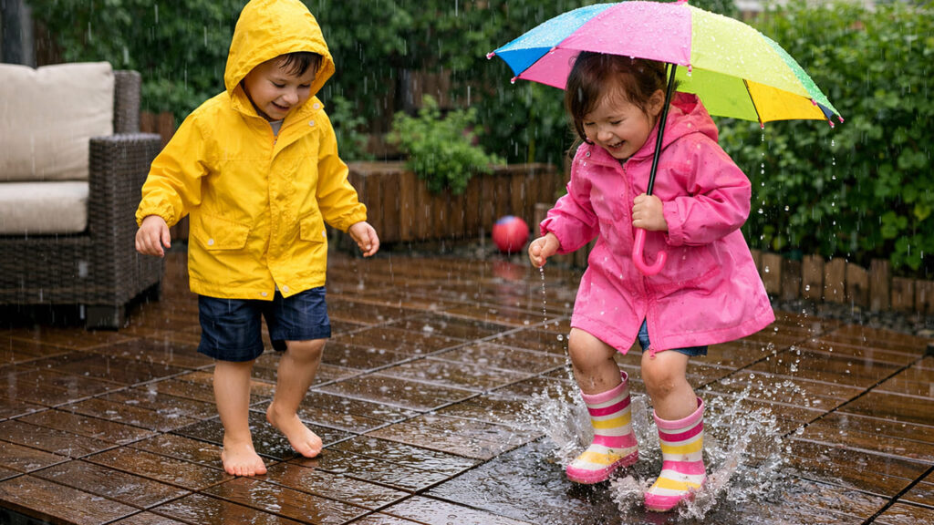 雨の日の滑りにくさも確認