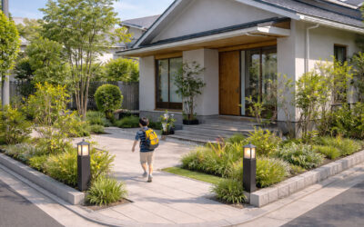 オープン外構の侵入防止と防犯はこれで解決｜子供の飛び出し防止・角地対策・おしゃれを全部叶える方法