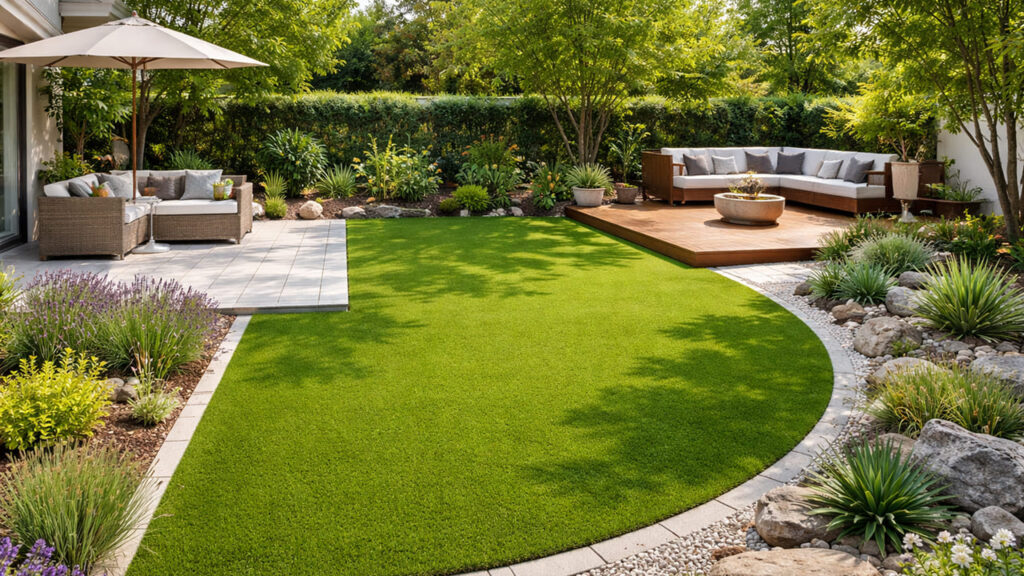 人工芝の庭のデザインで失敗しない考え方