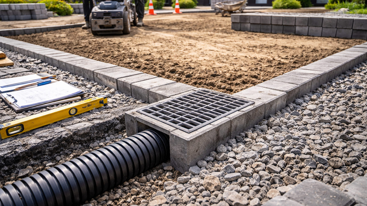 水はけ・地盤への配慮