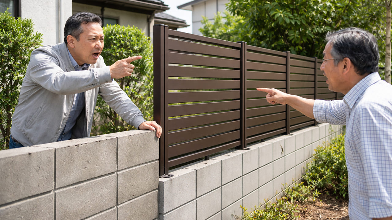 境界・近隣トラブルに注意