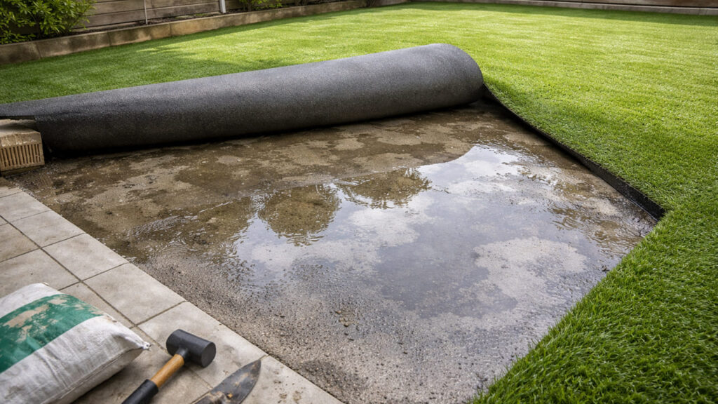 コンクリート下地での後悔