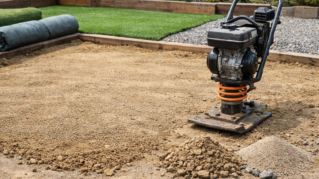 山砂下地が向いている理由