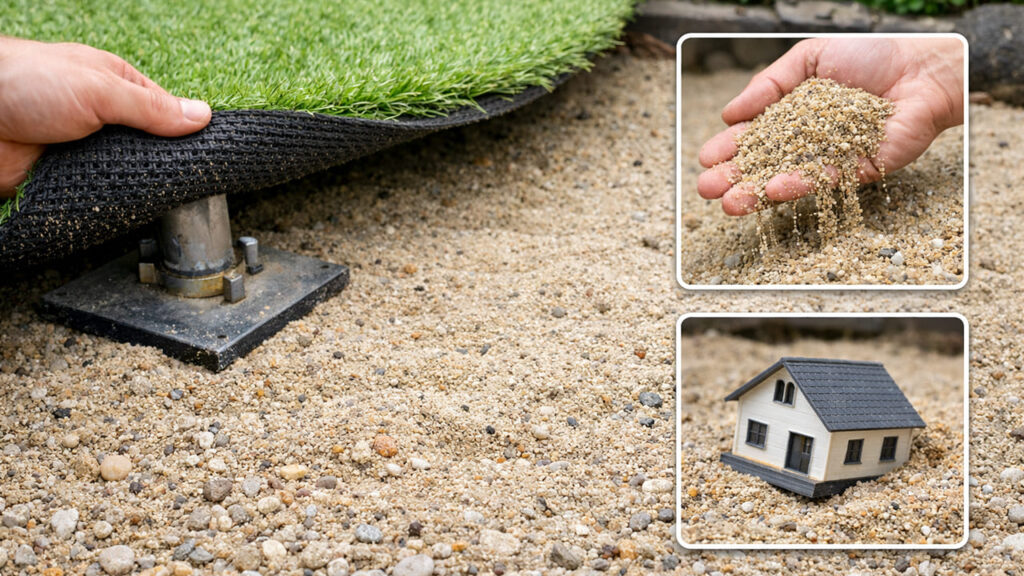 川砂下地の特徴