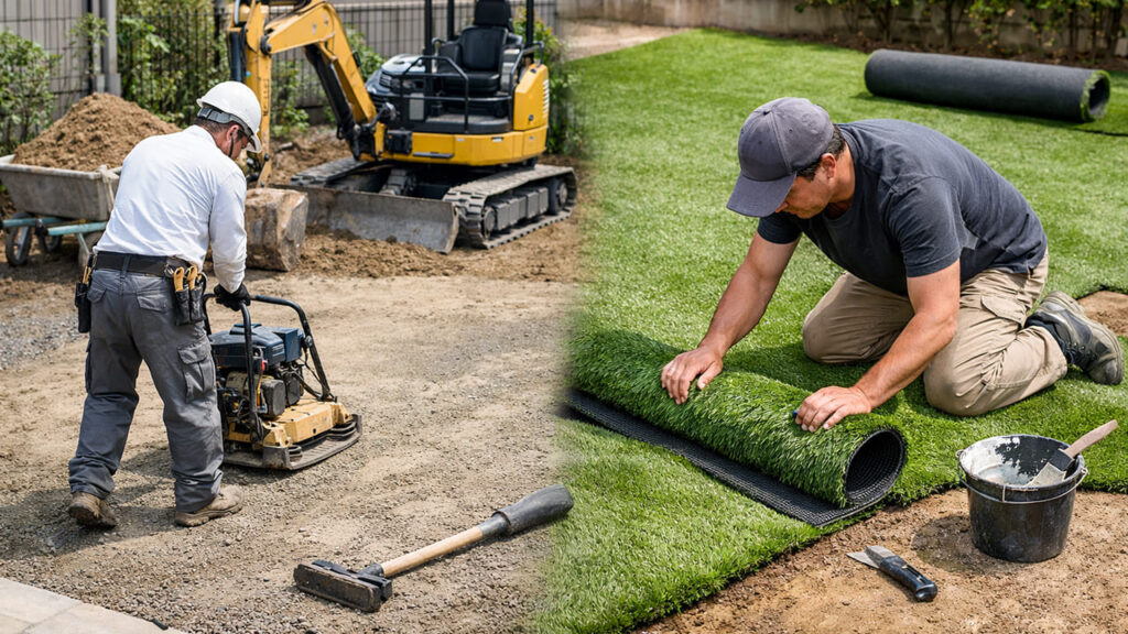 「下地はプロ・敷設はDIY」の分離発注