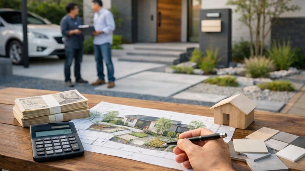 プロが教える外構をおしゃれでシンプルにするコツ 最初に全体予算を決める