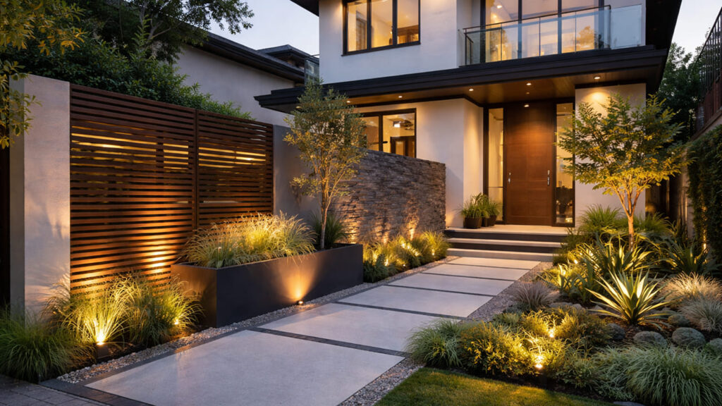 外構をおしゃれモダンに見せる基本原則