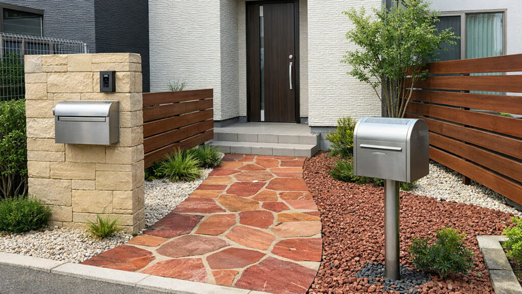 外構をおしゃれモダンにする際の失敗例と後悔しないための対策①色を使いすぎている