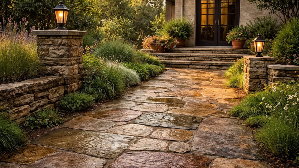 外構におしゃれな石を取り入れるメリット 経年変化(エイジング)を楽しめる