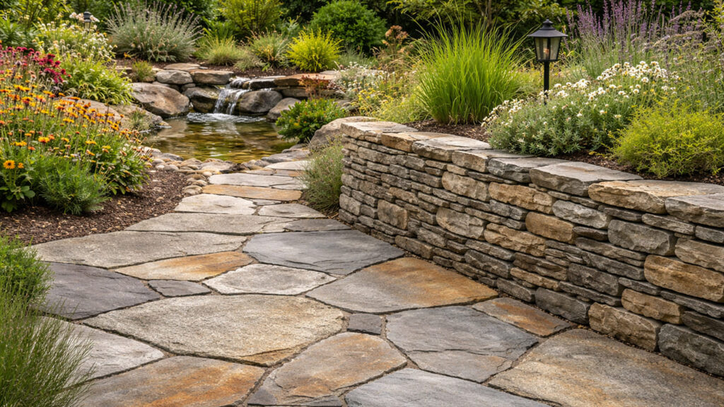 プロが厳選!外構をおしゃれに彩る石材カタログ 諏訪鉄平石