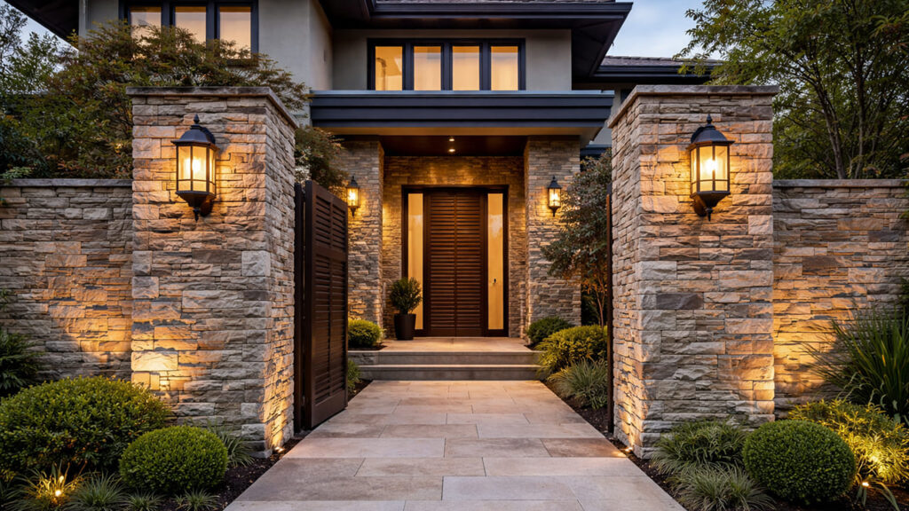 場所別:失敗しない石のレイアウト術 門柱・エントランス:家の「顔」を飾る