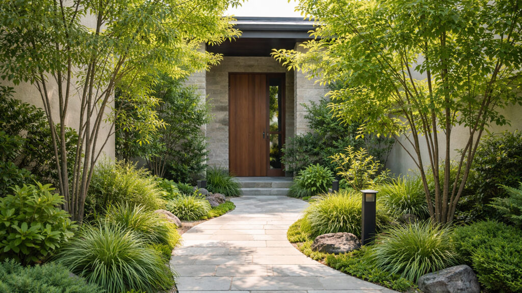 メンテナンスフリーを意識した植栽選び