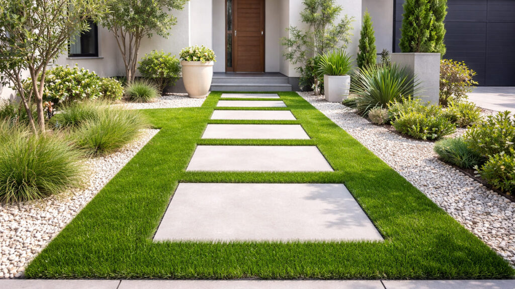 人工芝の活用で「年中青い」を安く叶える