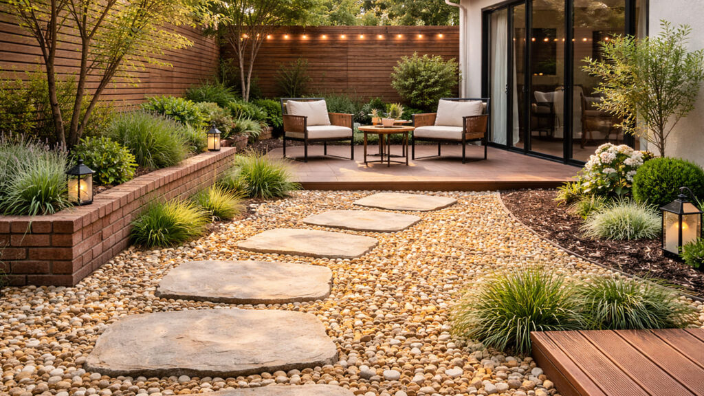 砂利の種類で変わる雰囲気 化粧砂利