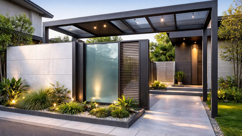 ハイエンドなスクリーン・目隠し壁