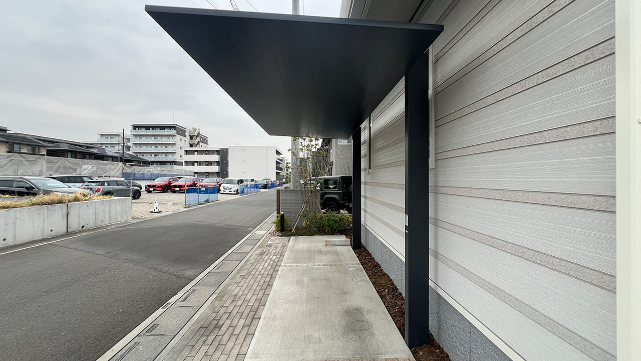 埼玉県さいたま市緑区 カーポートSCを確認申請不要のサイズで施工