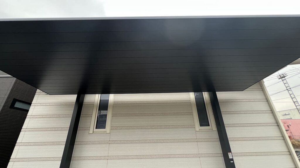 埼玉県さいたま市緑区 カーポートSCを確認申請不要のサイズで施工