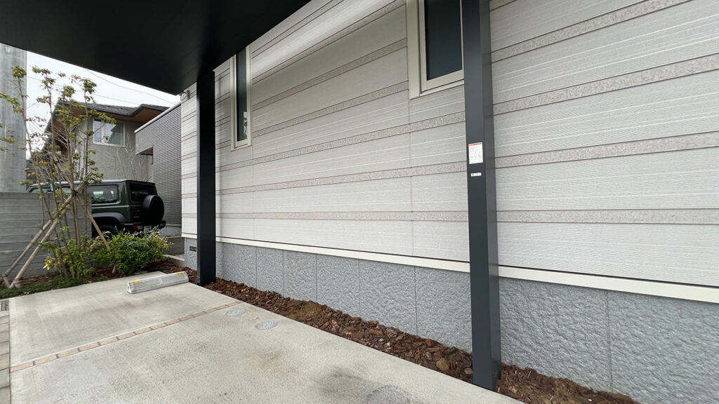 埼玉県さいたま市緑区 カーポートSCを確認申請不要のサイズで施工