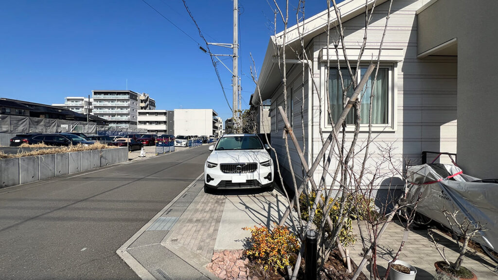 埼玉県さいたま市緑区 カーポートSCを確認申請不要のサイズで施工