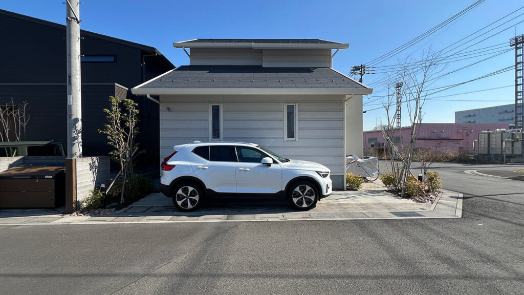 埼玉県さいたま市緑区 カーポートSCを確認申請不要のサイズで施工