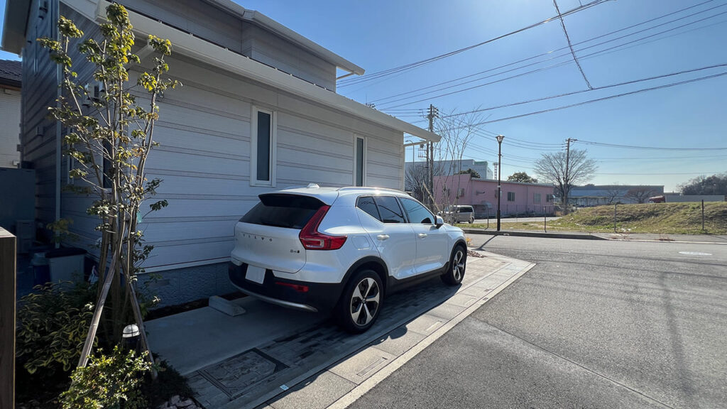 埼玉県さいたま市緑区 カーポートSCを確認申請不要のサイズで施工