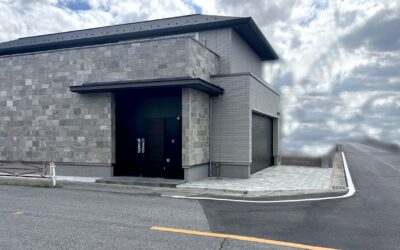 埼玉県春日部市豊町 新築外構 照明を使った防犯重視のシンプルモダン セミクローズ外構