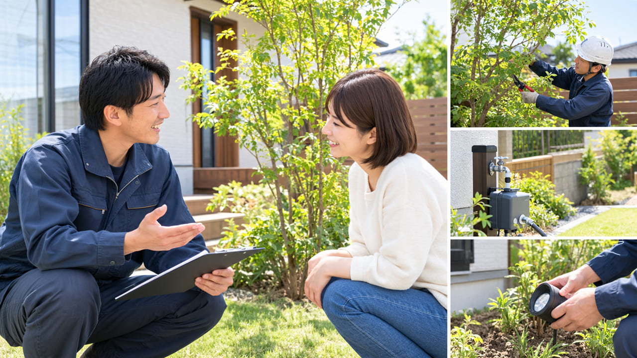 施工後も相談できる外構会社を目指しています