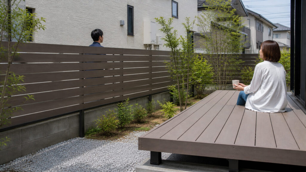 目隠しの視線確認をしない